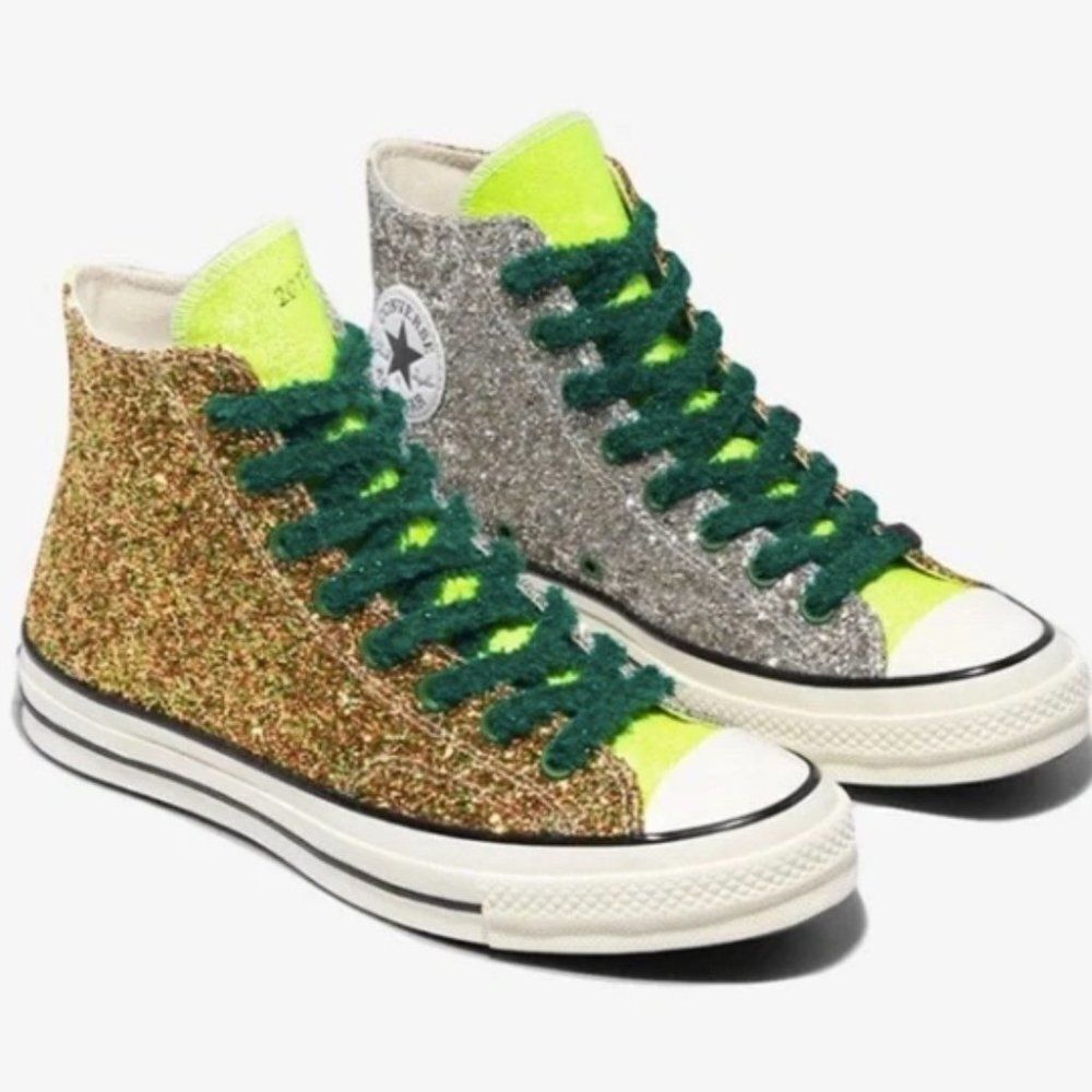 Converse J.W. Anderson Chuck Taylor Glitter High Top Sneaker   